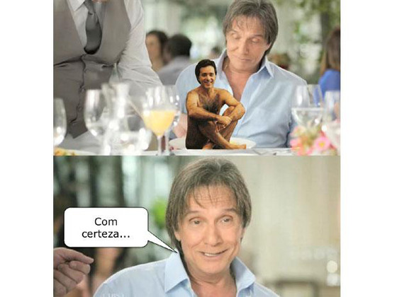 Roberto Carlos vira meme em propaganda Friboi Roberto Carlos vira meme em propaganda Friboi